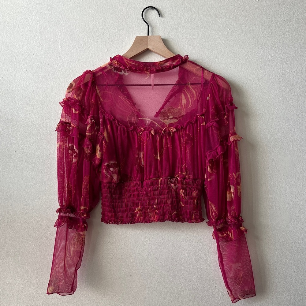 1. Free People Top (S) - Picture 4 of 6